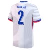 Camiseta de fútbol Francia Pavard 2 Segunda Equipación Euro 2024 - Hombre